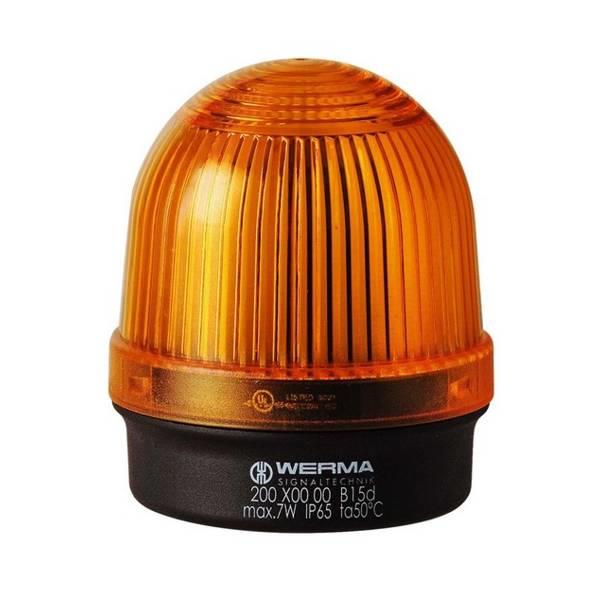 200GUL Werma  With 2:AMBER Lens 